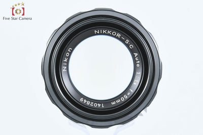 [Used] Nikon Nikkor-S.C Auto 50mm f/1.4