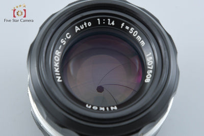 [Used] Nikon NIKKOR-S.C Auto 50mm f/1.4