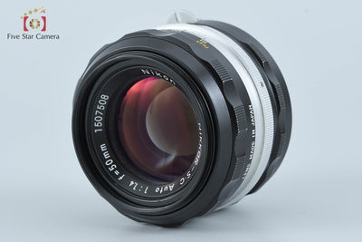 [Used] Nikon NIKKOR-S.C Auto 50mm f/1.4