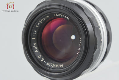 [Used] Nikon NIKKOR-S.C Auto 50mm f/1.4