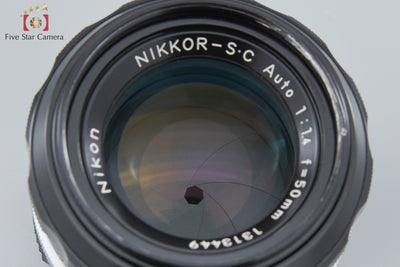 [Used] Nikon Nikkor-S.C Auto 50mm f/1.4 Ai-modified