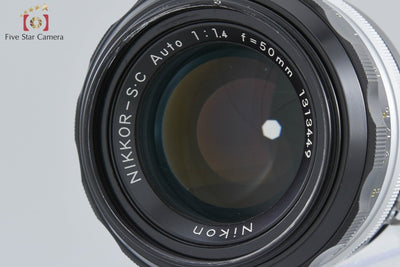 [Used] Nikon Nikkor-S.C Auto 50mm f/1.4 Ai-modified
