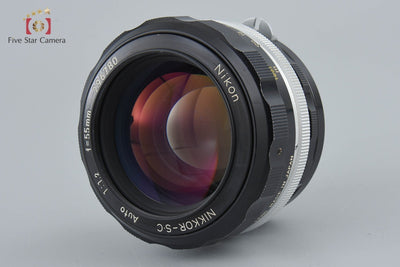 [Used] Nikon NIKKOR-S.C Auto 55mm f/1.2