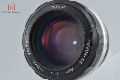 [Used] Nikon NIKKOR-S.C Auto 55mm f/1.2