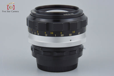[Used] Nikon Nikkor-S.C Auto 55mm f/1.2