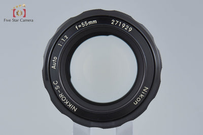 [Used] Nikon Nikkor-S.C Auto 55mm f/1.2