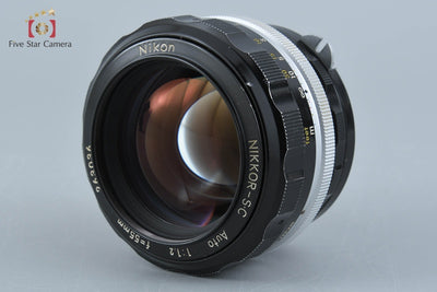 [Used] Nikon NIKKOR-S.C Auto 55mm f/1.2