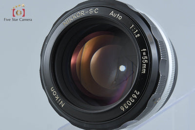 [Used] Nikon NIKKOR-S.C Auto 55mm f/1.2