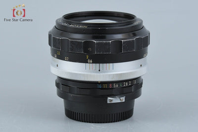 [Used] Nikon NIKKOR-S.C Auto 55mm f/1.2
