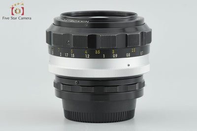 [Used] Nikon NIKKOR-S.C Auto 55mm f/1.2