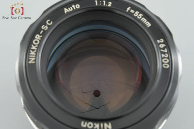 [Used] Nikon NIKKOR-S.C Auto 55mm f/1.2