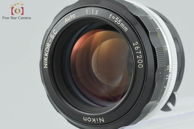 [Used] Nikon NIKKOR-S.C Auto 55mm f/1.2