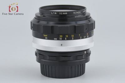 [Used] Nikon NIKKOR-S.C Auto 55mm f/1.2
