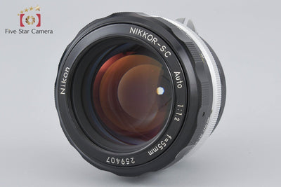 [Used] Nikon NIKKOR-S.C Auto 55mm f/1.2
