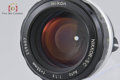 [Used] Nikon NIKKOR-S.C Auto 55mm f/1.2
