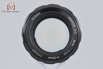 [Used] Nikon NIKKOR-S.C Auto 55mm f/1.2