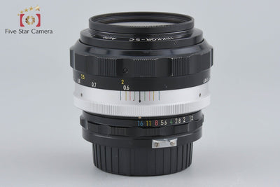[Used] Nikon NIKKOR-S.C Auto 55mm f/1.2