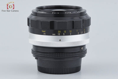 [Used] Nikon Nikkor-S.C Auto 55mm f/1.2 Ai-converted