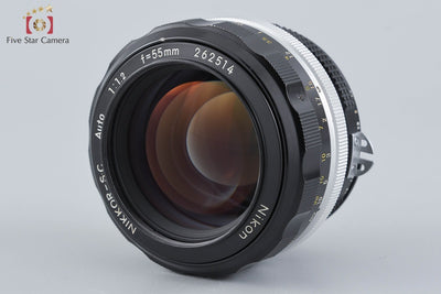 [Used] Nikon Nikkor-S.C Auto 55mm f/1.2 Ai-converted