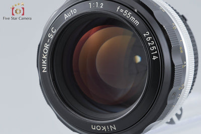 [Used] Nikon Nikkor-S.C Auto 55mm f/1.2 Ai-converted