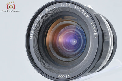 [Used] Nikon NIKKOR-UD Auto 20mm f/3.5