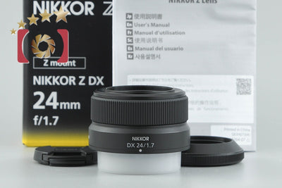 [Used] Nikon NIKKOR Z DX 24mm f/1.7 with Original Box