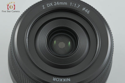 [Used] Nikon NIKKOR Z DX 24mm f/1.7 with Original Box