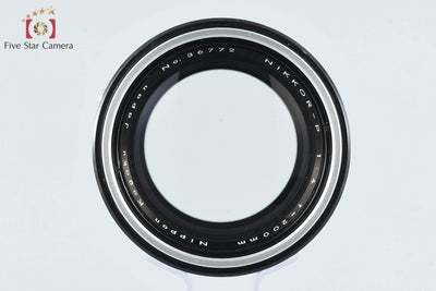 [Used] Nikon Nikkor-P 200mm f/4 Early Model for Zenza Bronica EC S2 S2A