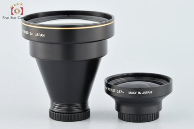 【中古】Nikon ニコン Wide Converter WC-E67 0.67x + Tele Converter TC-E3ED 3x