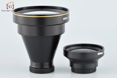 【中古】Nikon ニコン Wide Converter WC-E67 0.67x + Tele Converter TC-E3ED 3x