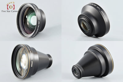 【中古】Nikon ニコン Wide Converter WC-E67 0.67x + Tele Converter TC-E3ED 3x