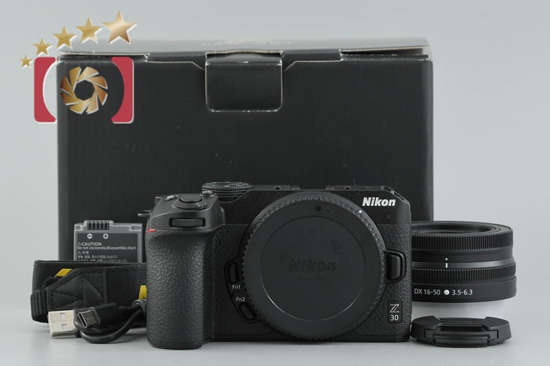 【中古】Nikon ニコン Z30 16-50 VR レンズキット シャッター回数僅少 元箱付き