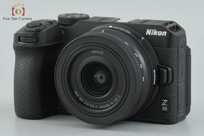 [Used] Nikon Z30 16-50 VR Lens Kit, Low Shutter Count, With Original Box