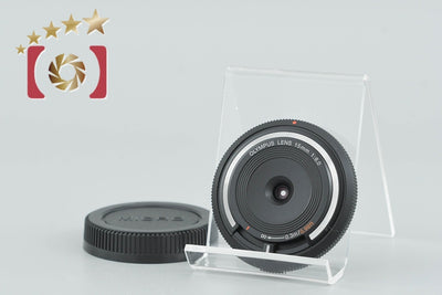 [Used] OLYMPUS 15mm f/8 Body Cap Lens BCL-1580 Black