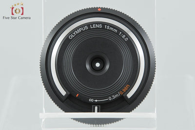 [Used] OLYMPUS 15mm f/8 Body Cap Lens BCL-1580 Black