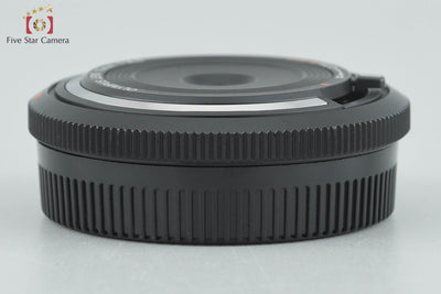 [Used] OLYMPUS 15mm f/8 Body Cap Lens BCL-1580 Black