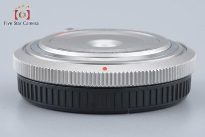 [Used] OLYMPUS Olympus 15mm f/8 Body Cap Lens BCL-1580 Silver