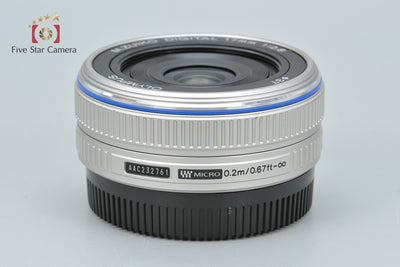 OLYMPUS M.ZUIKO DIGITAL 17mm f/2.8 Silver