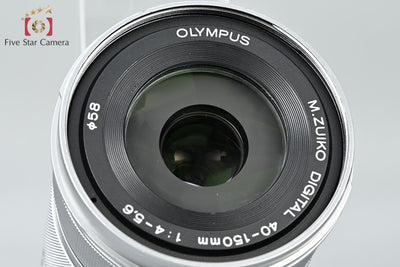 [Used] OLYMPUS M.ZUIKO DIGITAL ED 40-150mm f/4-5.6 R Silver