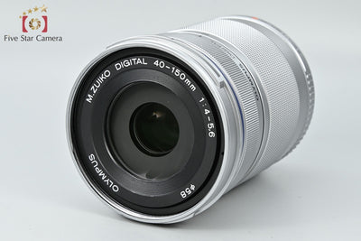 [Used] OLYMPUS M.ZUIKO DIGITAL ED 40-150mm f/4-5.6 R Silver