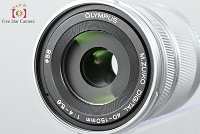 [Used] OLYMPUS M.ZUIKO DIGITAL ED 40-150mm f/4-5.6 R Silver