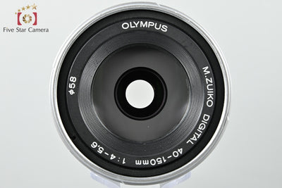 [Used] OLYMPUS M.ZUIKO DIGITAL ED 40-150mm f/4-5.6 R Silver
