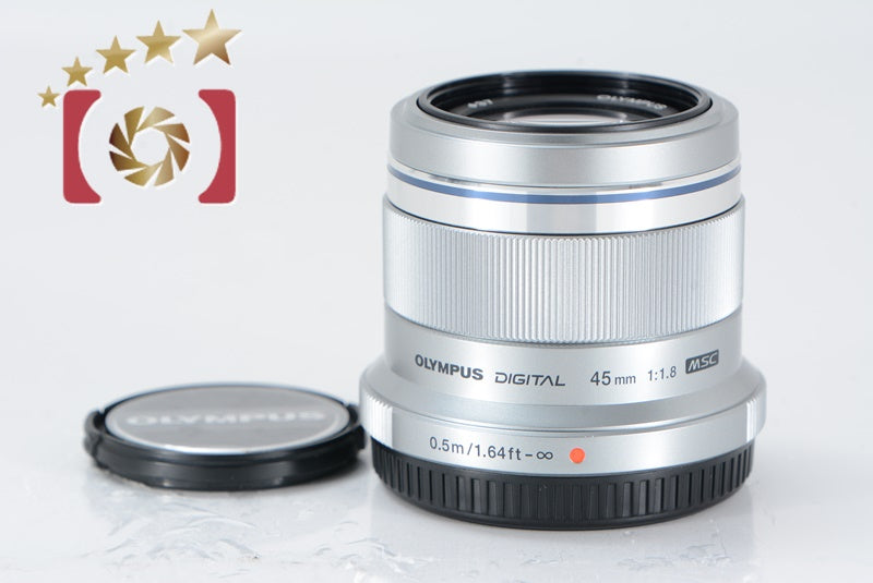OLYMPUS M.ZUIKO DIGITAL ED 45mm f/1.8 Silver
