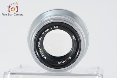 OLYMPUS M.ZUIKO DIGITAL ED 45mm f/1.8 Silver