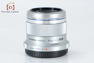 OLYMPUS M.ZUIKO DIGITAL ED 45mm f/1.8 Silver