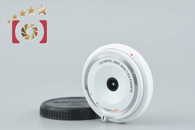 [Used] OLYMPUS Olympus Fisheye Body Cap Lens BCL-0980 (9mm F8.0 Fisheye) White