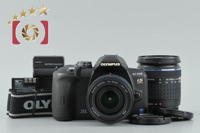 [Used] OLYMPUS Olympus E-510 Double Zoom Kit - Low Shutter Count