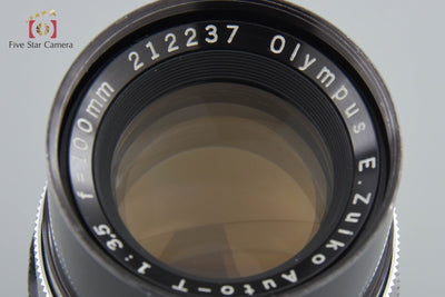 [Used] Olympus E.ZUIKO AUTO-T 100mm f/3.5