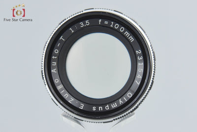 【中古】OLYMPUS オリンパス E.ZUIKO AUTO-T 100mm f/3.5