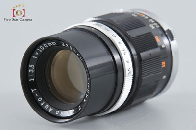 【中古】OLYMPUS オリンパス E.ZUIKO AUTO-T 100mm f/3.5